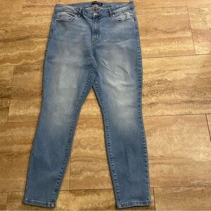 Women’s Truth Theory Size 18W Stretch Blue Denim Jeans 36x29